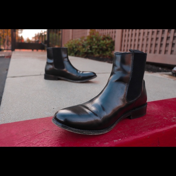 Black Samuel Windsor Chelsea boot - Picture 3 of 4